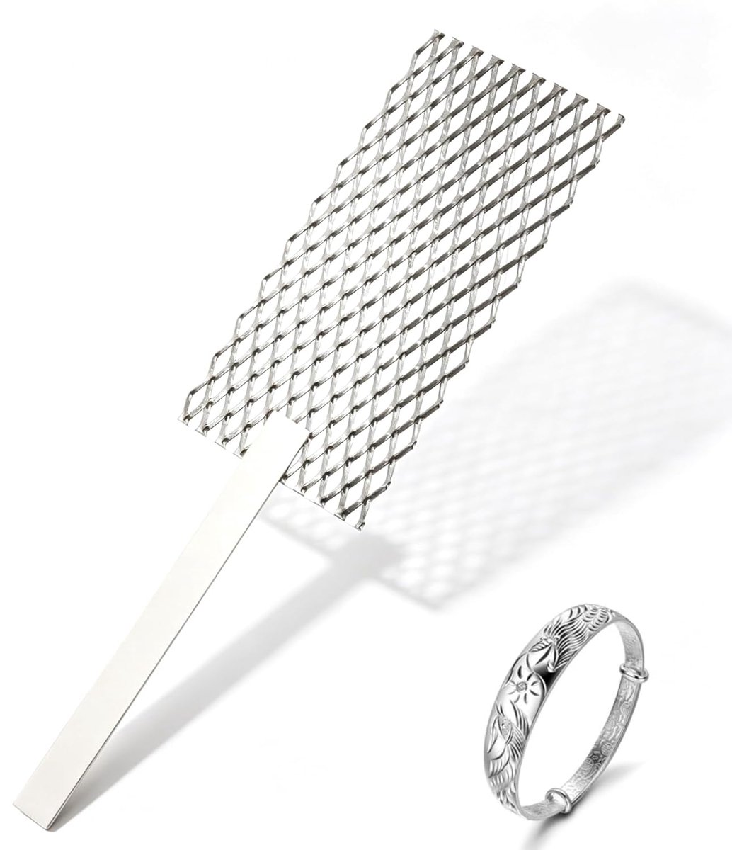 Titanium Anode Sieraden Plating Tool Titanium Mesh 7.87 x 1.97 inch