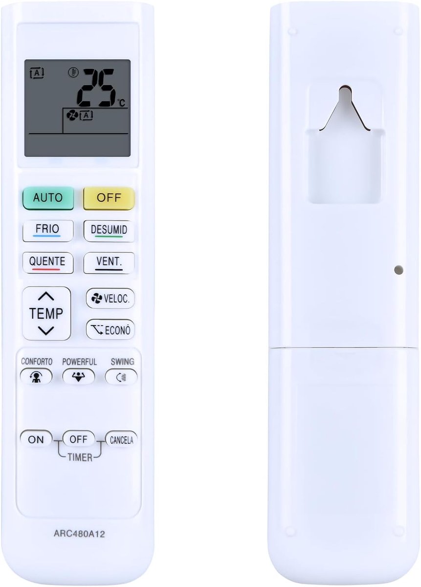 ARC480A12 airconditioning vervangende afstandsbediening set voor Daikin airconditioning ARC480A2 ARC480A3 ARC480A4 ARC480A5 ARC480A6 ARC480A7 ARC480A8 ARC480A9 ARC480A9 ARC480A12 10 ARC