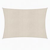 Auvent rectangulaire de Lumaland avec cordons de tension|polyester avec double couche pu | Rectangulaire 2 x 3 | 160 g / m²