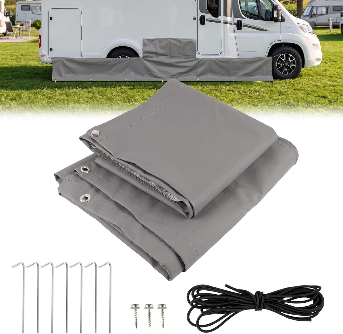 Vloerschort voor Camper en Kampeerbus 7 x 0,5 m
