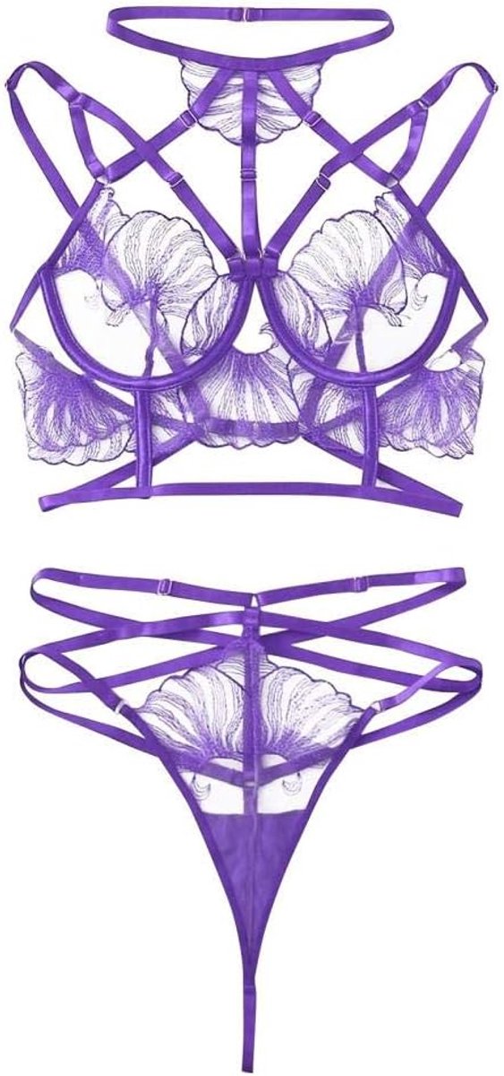 Lingerie Dameslingerie Sexy BH String Lingerie Nachtkleding Slips Ondergoed Nachtkleding