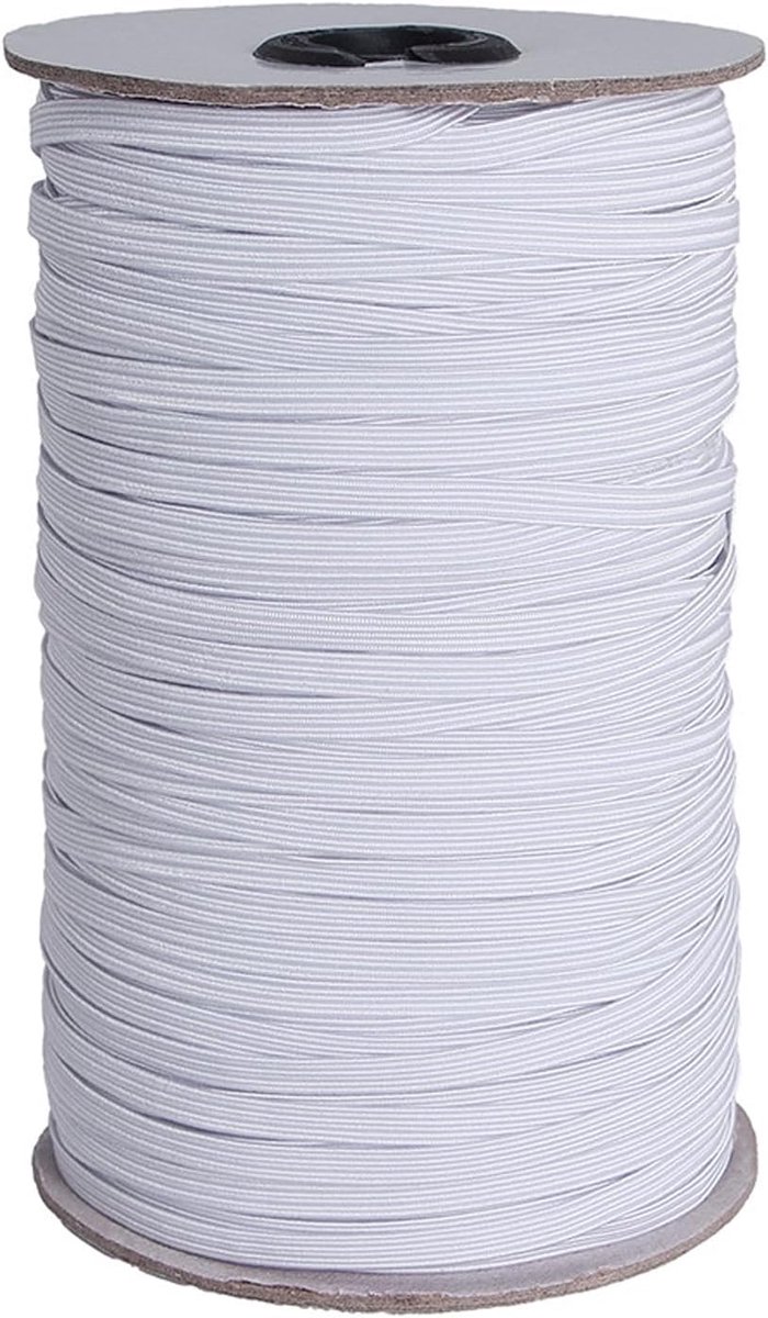 Elastische band naaien 10 mm elastische band, polyester rubber elastisch koord broek elastisch 1 cm voor naaien en huishoudelijk doe-het-zelf handwerk