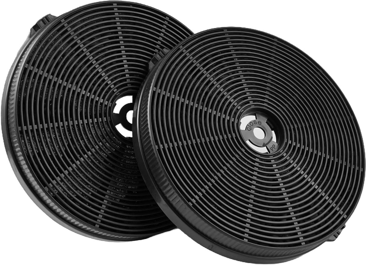 2 Stuks 17.5x2.5 cm Luchtcirculatie Actieve Koolfilter voor Afzuigkap