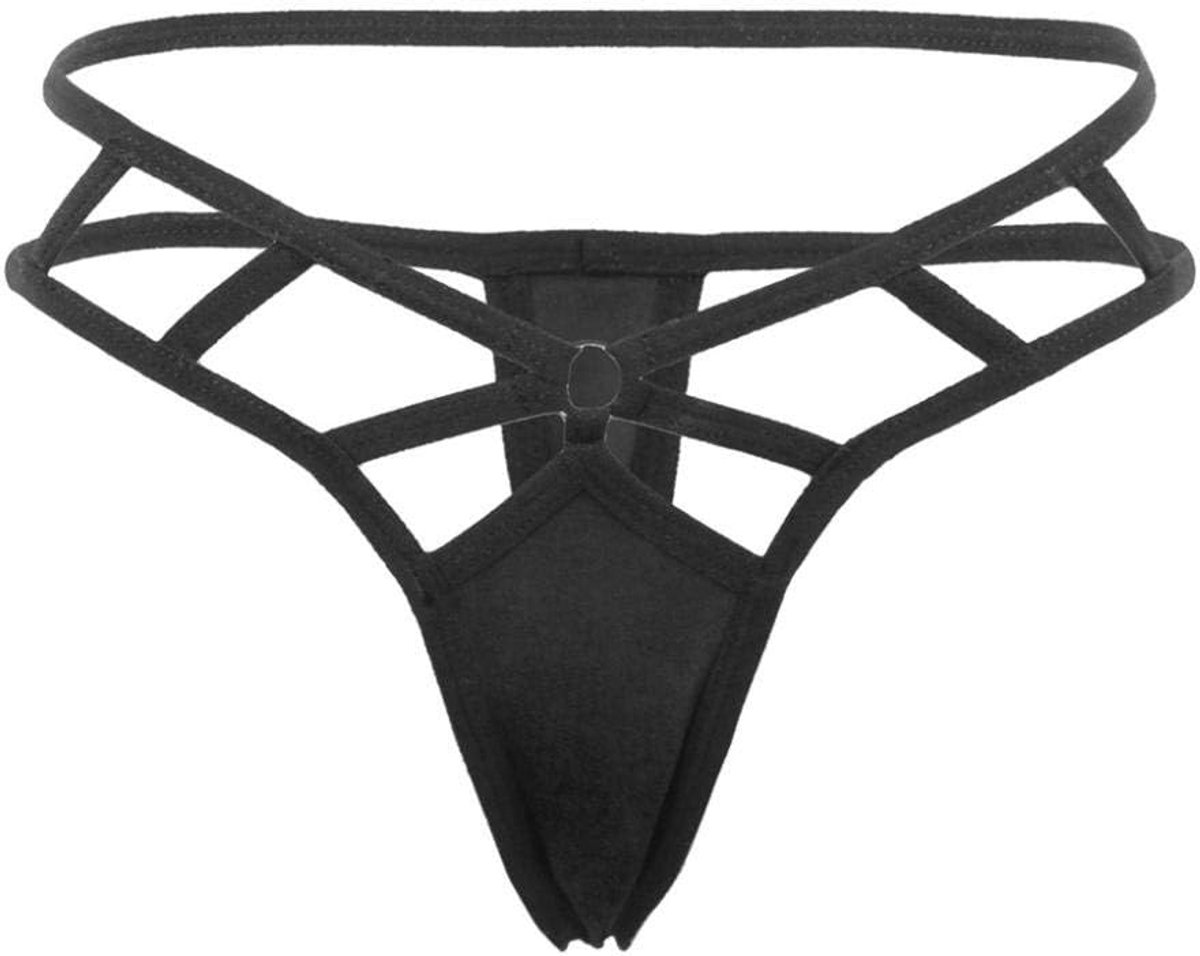 Sexy dames erotische lingerie Sexy Dames Kostuums Lingerie Nachtkleding G-string Mesh Temptation Ondergoed Slipje Erotische Dames Temptation-Black_L