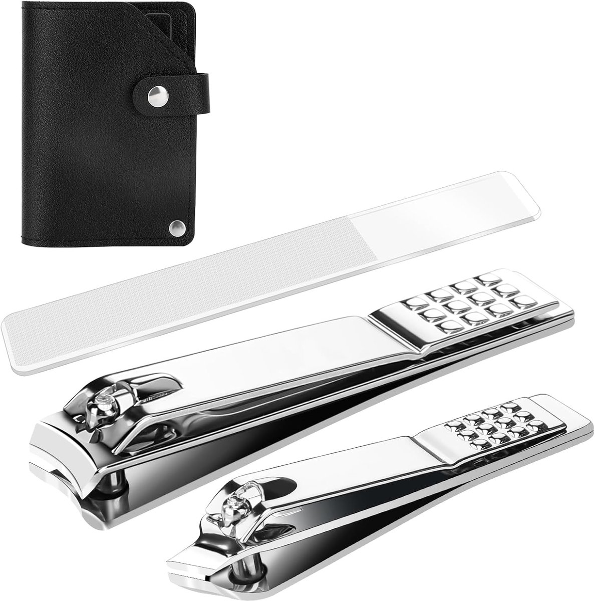Nagelknipper set voor dikke nagels - Heavy duty koolstofstaal - Professionele nagelknipper - Ideaal voor senioren - ShopVlot
