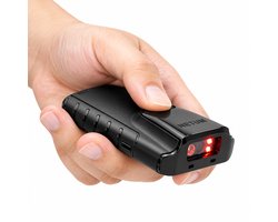 Netum E800 Bluetooth Barcodescanner - 2D & QR-code Scanner - Met Smartphoneclip - Pocket Formaat - Draadloos voor iOS & Android - Inclusief Accu