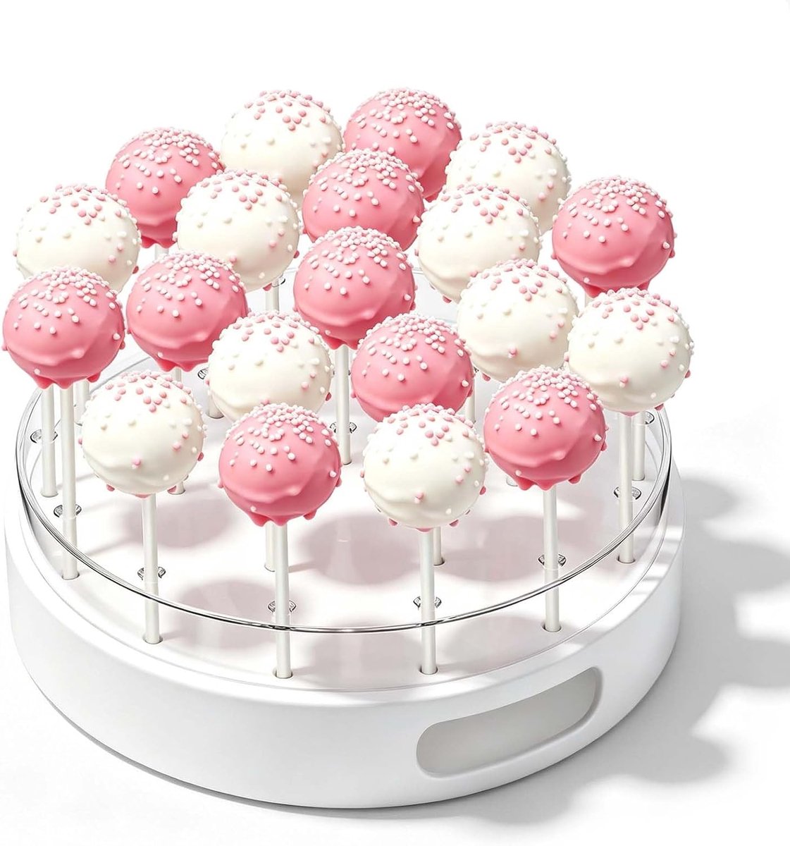 Pop standaard 22 gaten, stabiele lolly standaard om te versieren, te drogen en te serveren, ideaal voor kinderverjaardagen, bruiloften en feestdecoratie