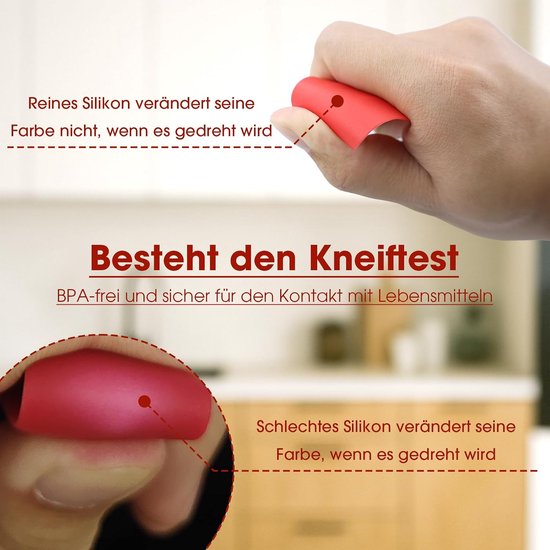 Siliconen spatel: 315 °C hittebestendige flexibele glazen spatel met lange en slanke handgreep voor het afschrapen van sauzen, roeren van zuurdeegstarters, met 1 geïntegreerde siliconen — afbeelding 4