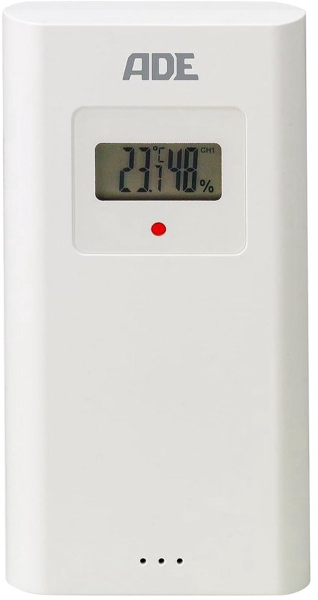 Draadloze buitensensor - met display voor weerstation - 3 kanalen