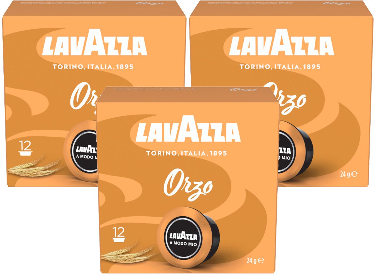 Lavazza Orzo - Multipack - 36 (3x12) Koffiecups Compatibel met A Modo Mio