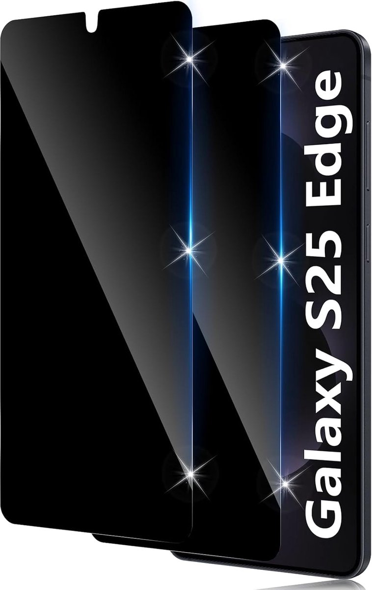 Screen Privacy beschermingsfolie voor Samsung Galaxy S25 Edge / S25 Plus 5G pantserglas, 9H hardheid anti-spy folie, privacy veiligheidsglas, anti-spyfolie, anti-spyfolie, anti-spyfolie, 2