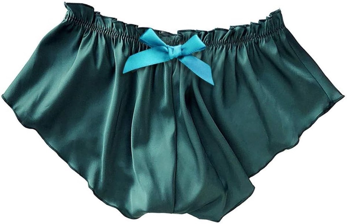 S-XXXL dames shorts bloemen kant zijde bloemen ondergoed