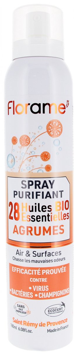 Florame Biologische Zuiverende Spray Citrus 180 ml