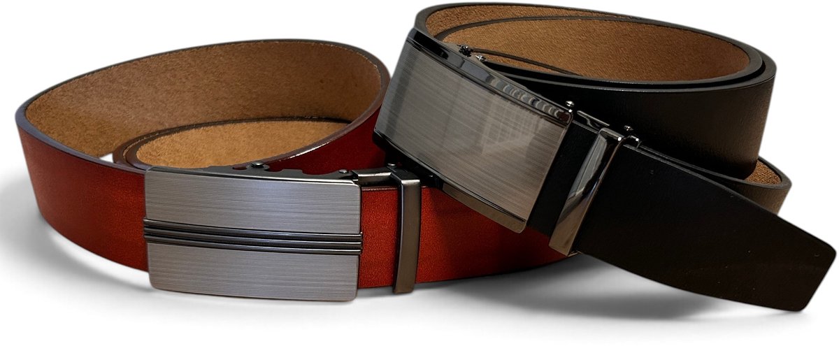 Safekeepers Luxe Automatische Riemen Set – 2-Pack – 3.5 cm Breed – Riem Heren - 105