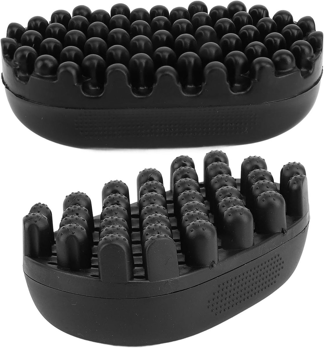 Haarborstel voor Zwarte Mannen Twist Haarborstel 2 Stuks Twist Borstel Snel Gemakkelijk Styling Grote Dichte Tanden Professioneel Wasbaar Rubber Afro Twist Haarborstel voor