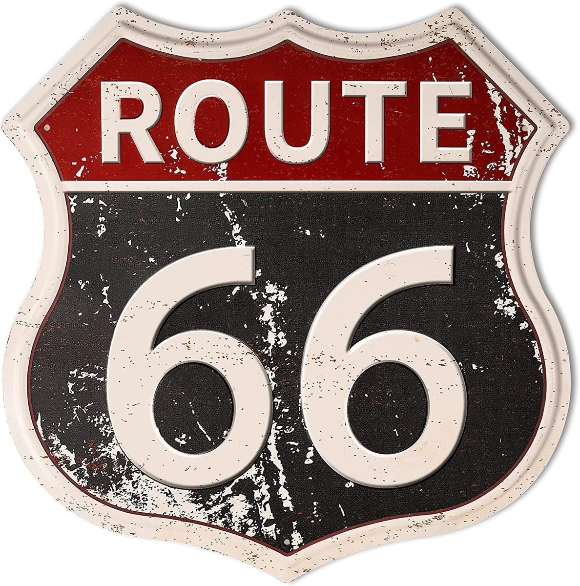 Route 66 vintage borden voor huisdecoratie, 29,2 x 30,5 cm