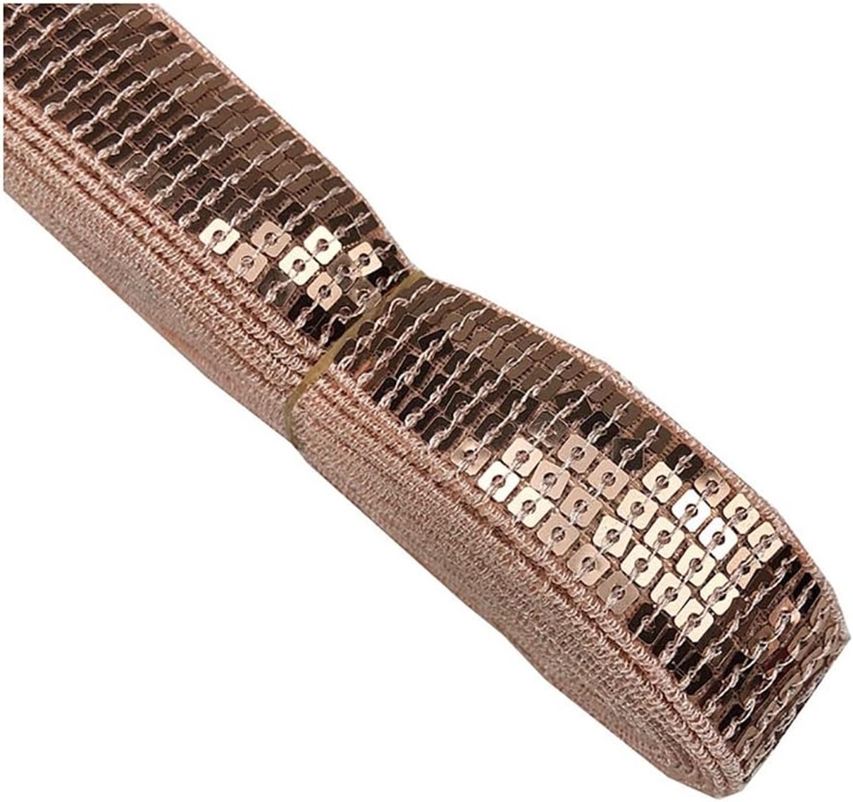 Paillettenlint om op te naaien glitter stoffen pailletten trim grens voor het naaien metallic glitterband banden decoratieband pailletten bezat-sekt