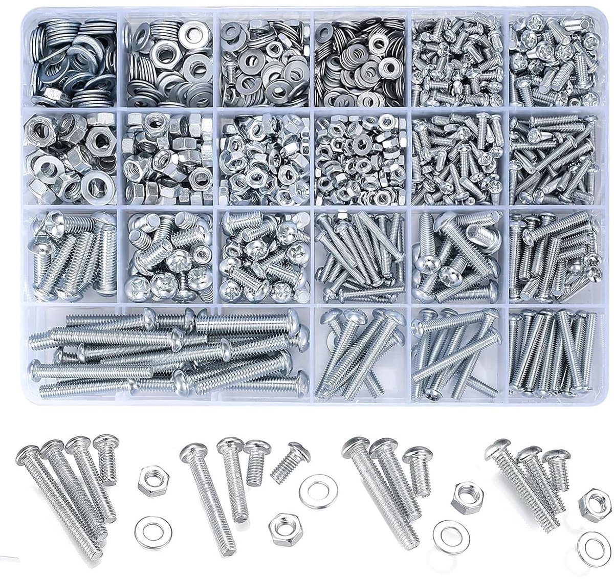 Set mechanische schroeven
