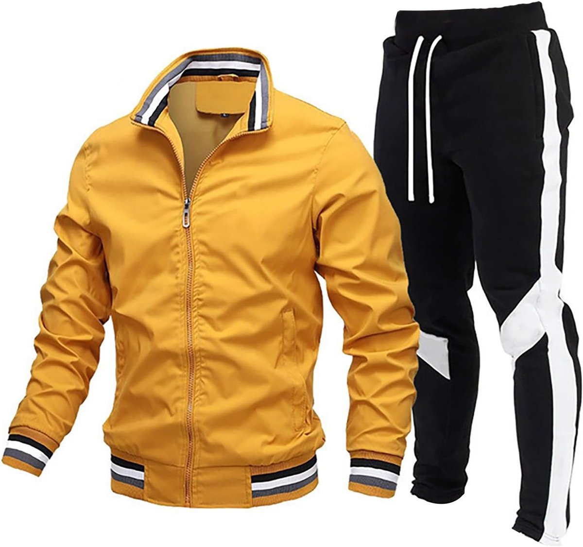 2-delige set voor heren, korte mouwen, shorts, T-shirt, linnen, ademend, licht, zomer, strand, vakantie, comfortabel, casual, vrije tijd, modieus, A19
