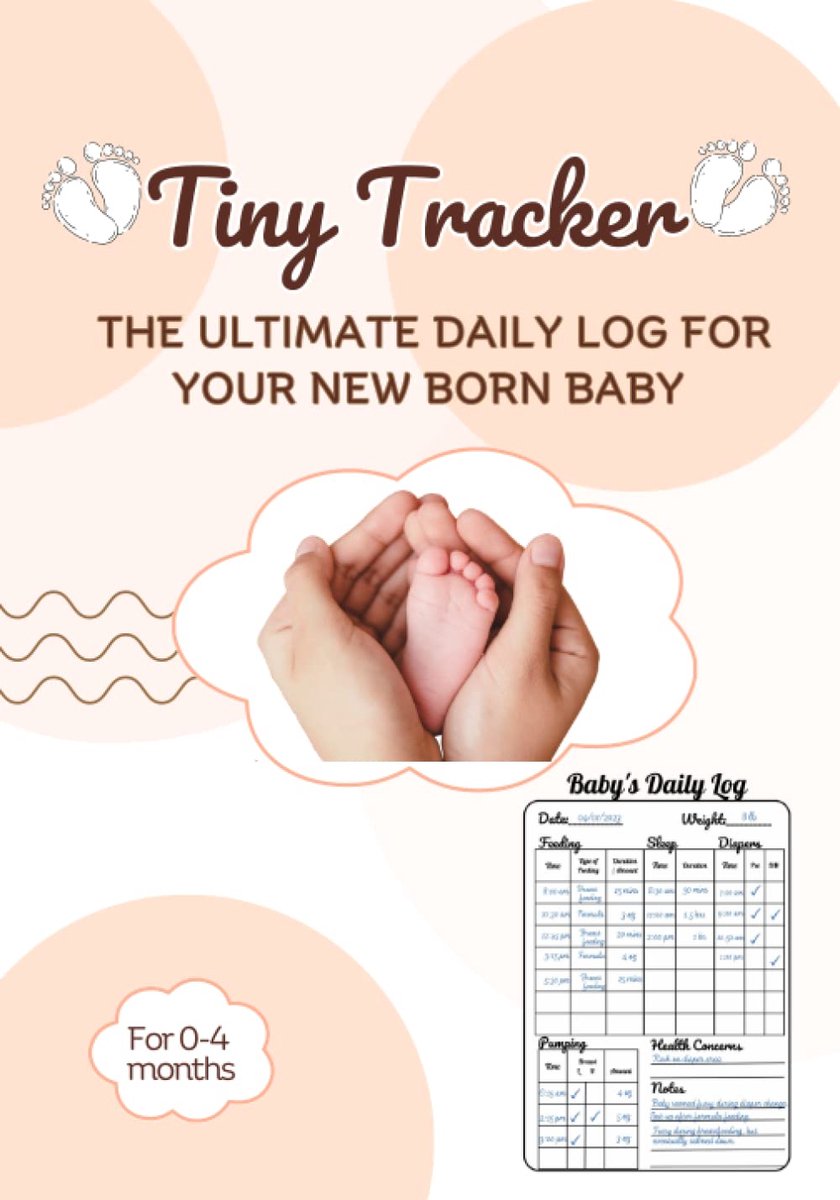 Baby Daily Log Book for Newborns: Comprehensive Infant Journal for Monitoring Breastfeeding, Bottle Feeding, Diapers - ShopVlot