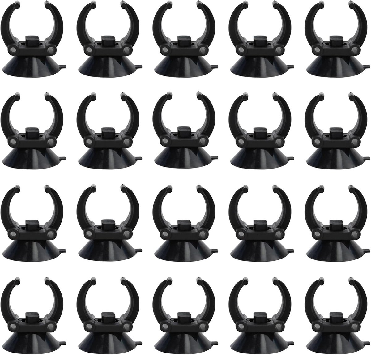 20 stuks aquariumverwarming, zuignappen, aquarium, zuignappen, houder, zuignappen, clips, aquarium, zuignap, clips met - ShopVlot