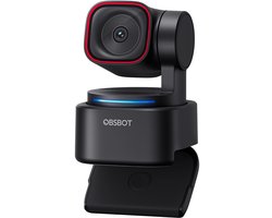 OBSBOT Tiny 3 Lite - AI-Powered Spatial Audio 4K Webcam – AI-Tracking PTZ-camera - 1/2" sensor - Tri-Mic - 120FPS - HDR - Webcam voor PC, Mac, Laptop - Streaming, Meeting, Switch 2
