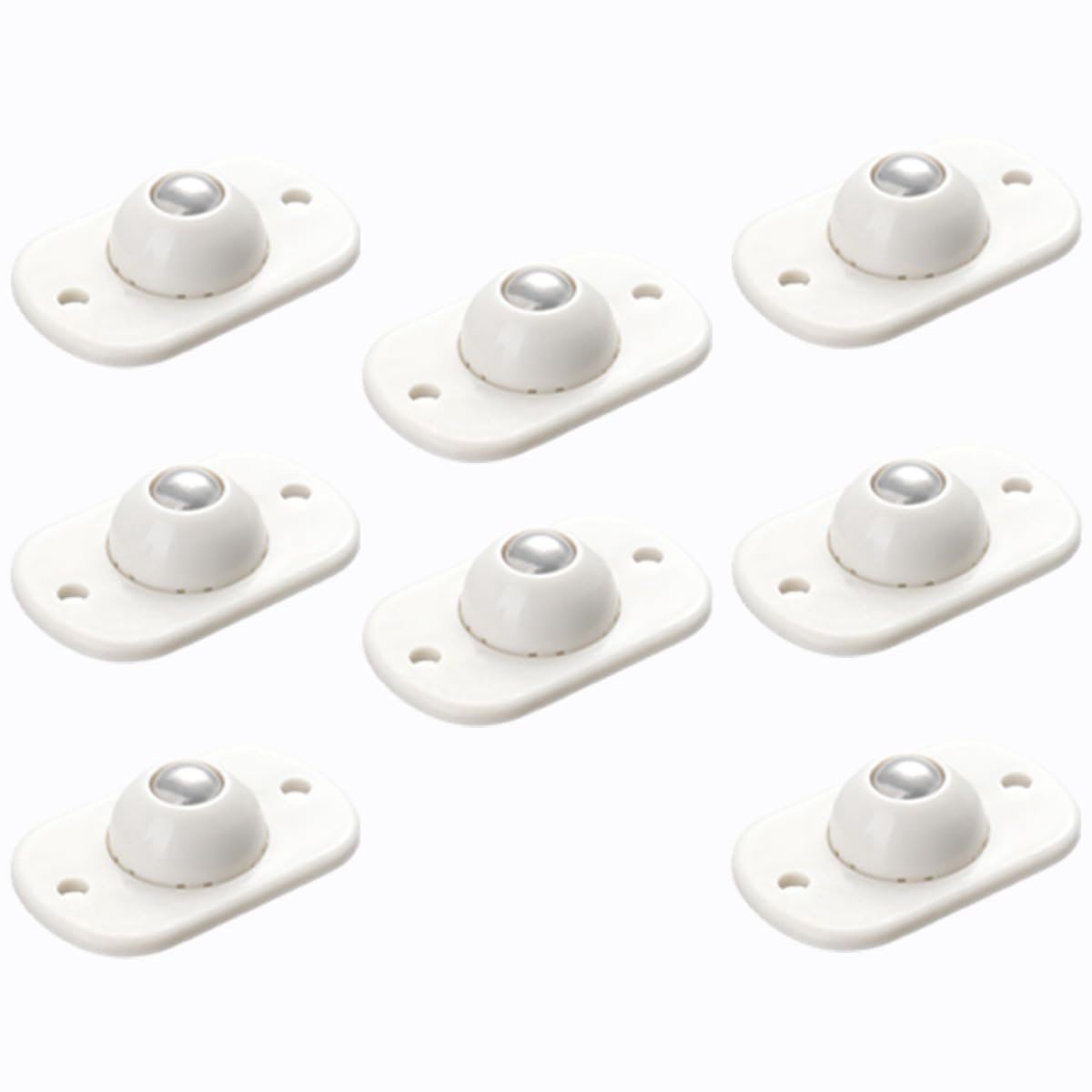 8 Rolls for Furniture, Mini Ball Rolls, Self-Adhesive, Plastic Rolls, 360° Rotatable Rolls for Handkerchiefs, Garbage - ShopVlot