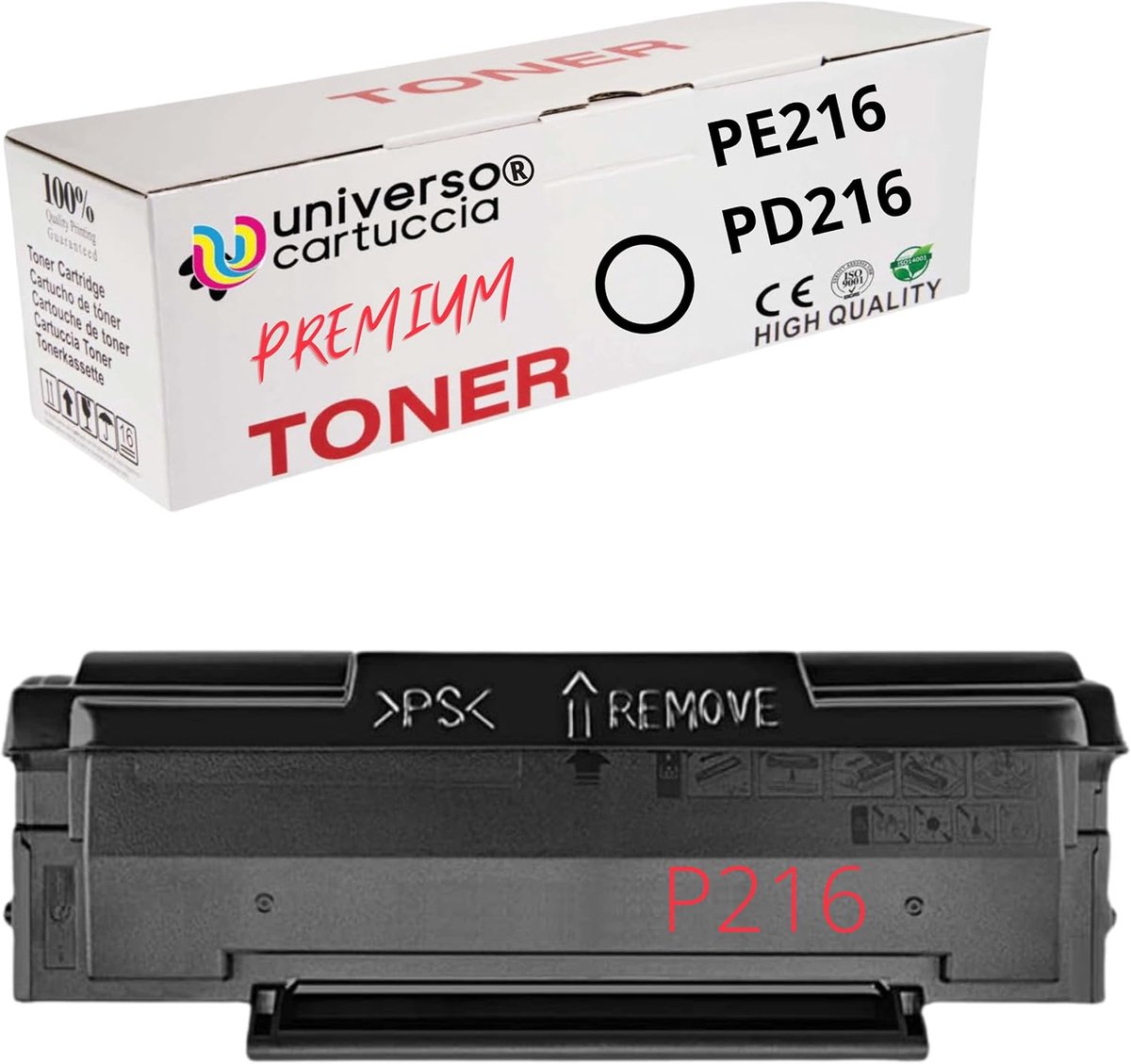 Toner zwart - Compatible voor Pantum P2506 M6506 M6556 M6606 - ISO 9001 en 14001 gecertificeerd - ShopVlot