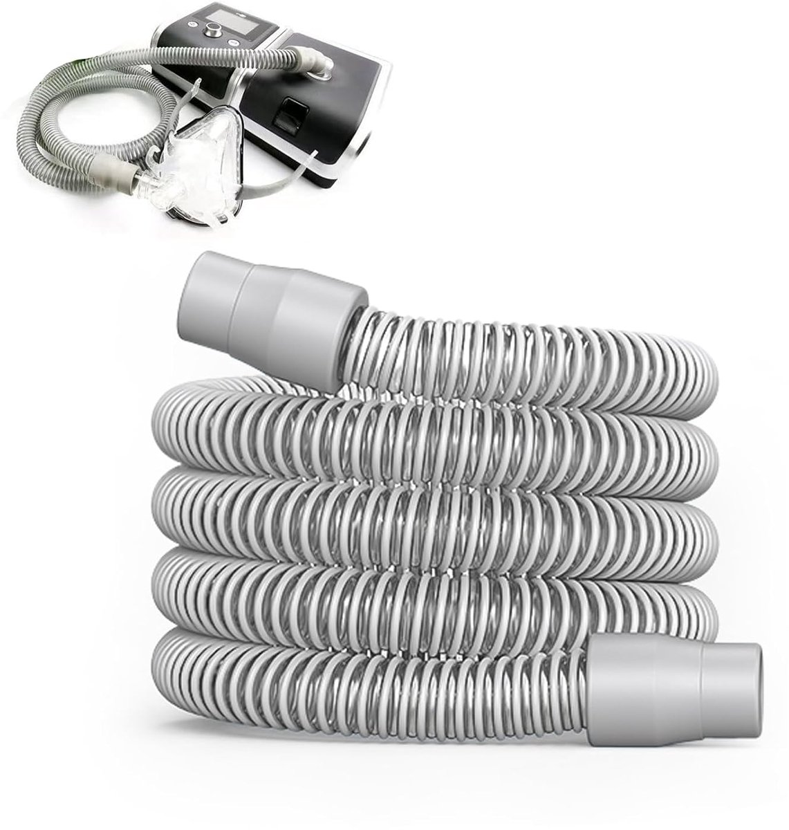 CPAP Hose 180cm Universal Resuscitator Hose Respirator Hose Plastic Resuscitator Accessories, 20mm Hose Connector - ShopVlot