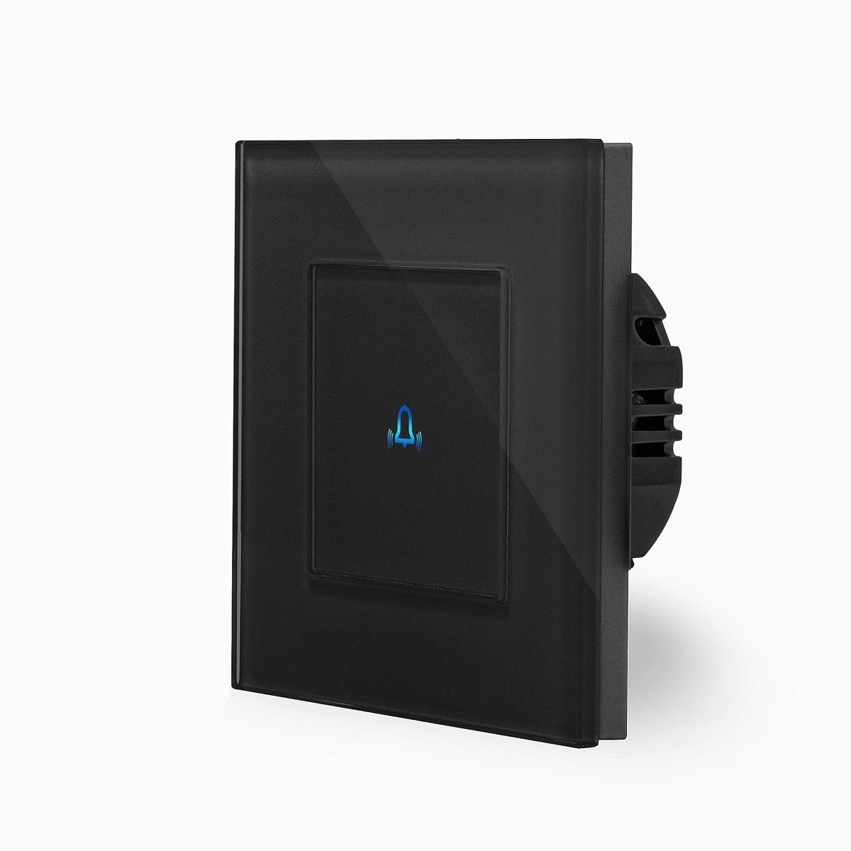 Luxus-Time Touch doorbell, button, impulse switch, LED indicator light, push button, front door, bell, wall switch - ShopVlot