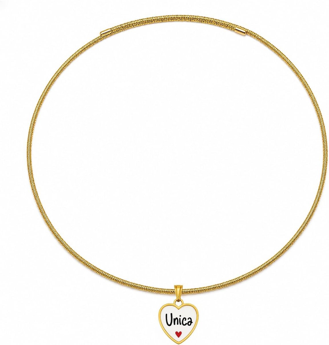 Halsketting dames 3-in-1 - roestvrij staal - armband en enkelbandje - inspirerende spreuk - ShopVlot