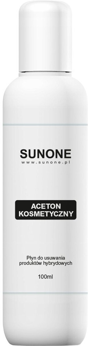 100% Acetone Nail Polish Remover UV/LED Gel Soak Off 100ml Manicure Sunone