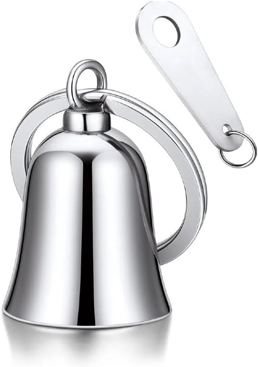 Guardian Bell voor motorfietsen, roestvrij stalen sleutelhanger