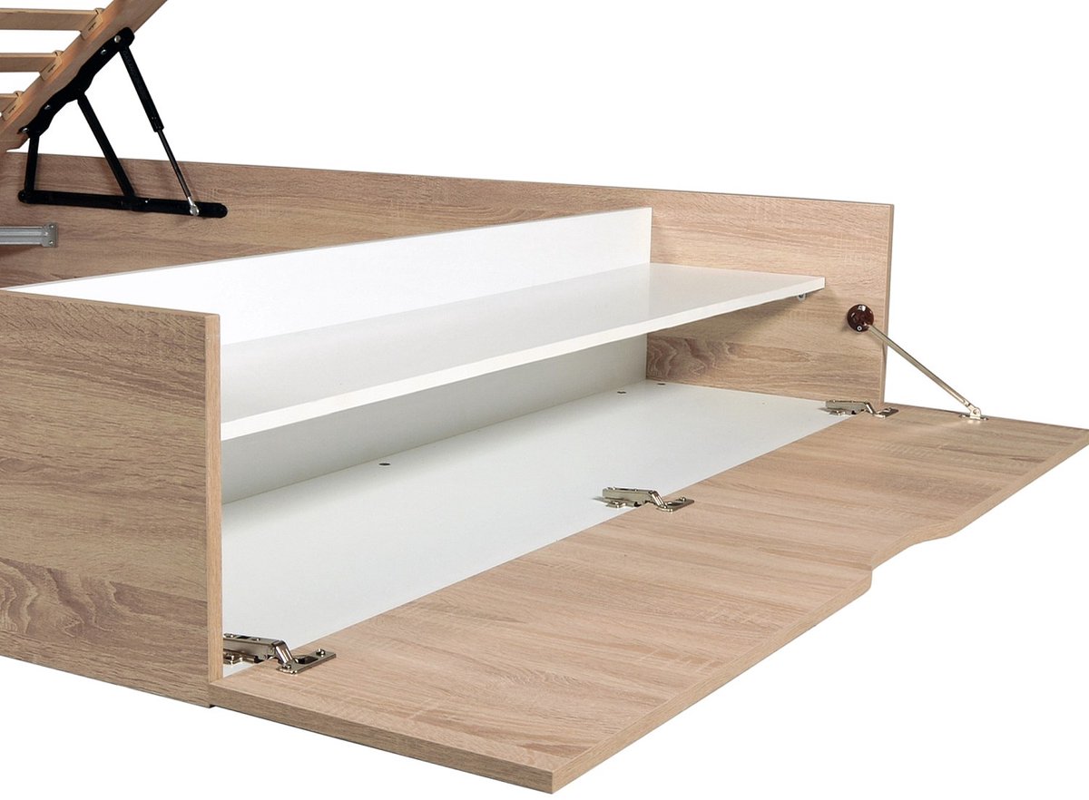 Vente-unique Bedbodem met opbergruimte 180 x 200 cm - Natuurlijk licht - van YSMÉE SALITA