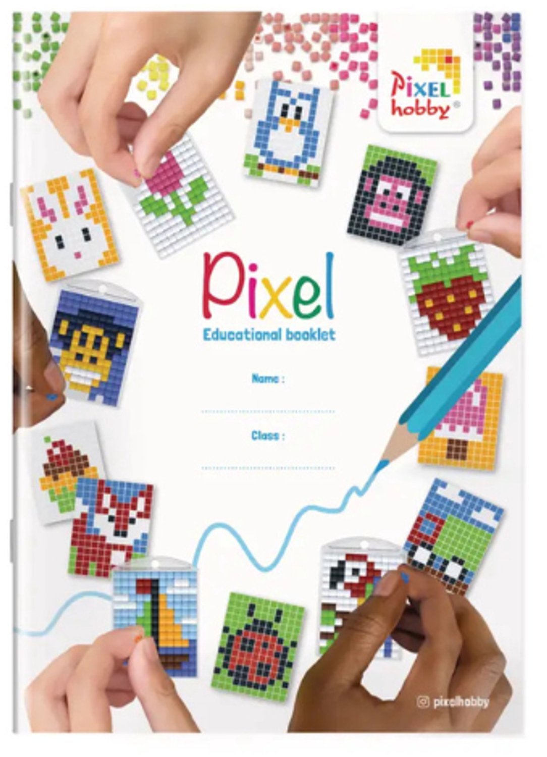 Pixel hobby – Educatief boekje Pixel – Nederlands Pixel