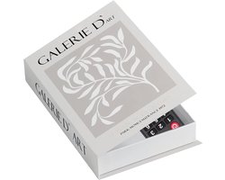 Naleo® Opbergboek Galerie D'Art - Decoratie Boeken - Opbergboek - Nep Boeken Decoratie - Opbergdoos - Opbergboeken - Opbergboeken Nep - Opberg Boek - Boek Opbergdoos - Koffietafelboeken - Interieur Boeken - Nep Boeken - Opbergboek Afstandsbediening