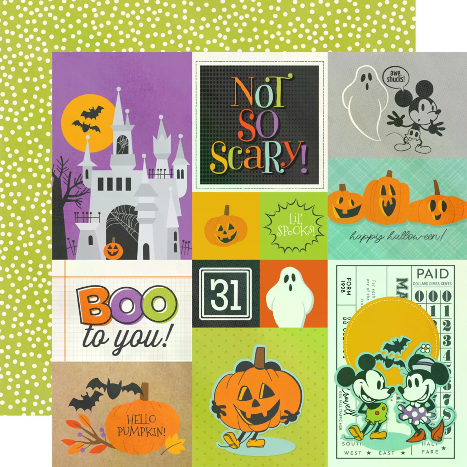 Simple Stories - Say Cheese Classic Mouse Halloween Collection Kit (27200)
