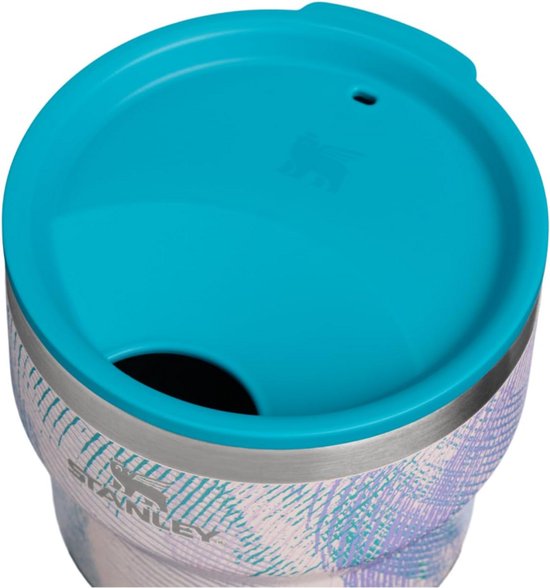 STANLEY Stay-Hot Stacking Cup 10 oz – 0,3 L – Sea Glass Plume – Thermobeker – Stapelbare Koffiebeker — afbeelding 2