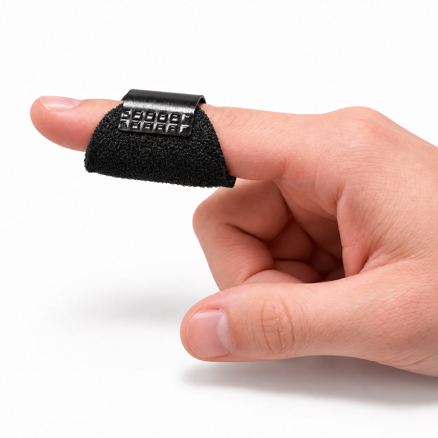 Mini Vingerspalk zwart verkrijgbaar in 7 kleuren - vingerbrace - vingerspalken - vinger splint - mallet vingerspalk - triggerfinger spalk