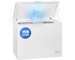 Bomann GT 7356 Wit - Vrieskist - 198 Liter - 4 Sterren - LED Verlichting