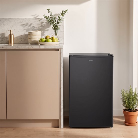 Tomado TLT4702B - Tafelmodel koelkast - 93 liter - 3 draagplateau's - Energielabel E - Zwart van Tomado — afbeelding 5