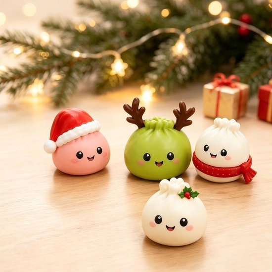 Kerst Adventskalender Squishies 2026 – 24 Dagen Kerst Countdown Kalender – 24 Verrassingsdoosjes – Mini Squishies Set – Kerst Cadeau voor Volwassenen - Cadeautjes - Kerst — cadeau in Spellen & Speelgoed - foto 2