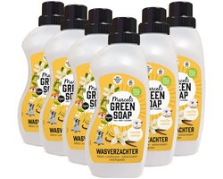 Marcel's Green Soap Wasverzachter - Vanille & Katoen - 6 x 750ml - 180 wasbeurten