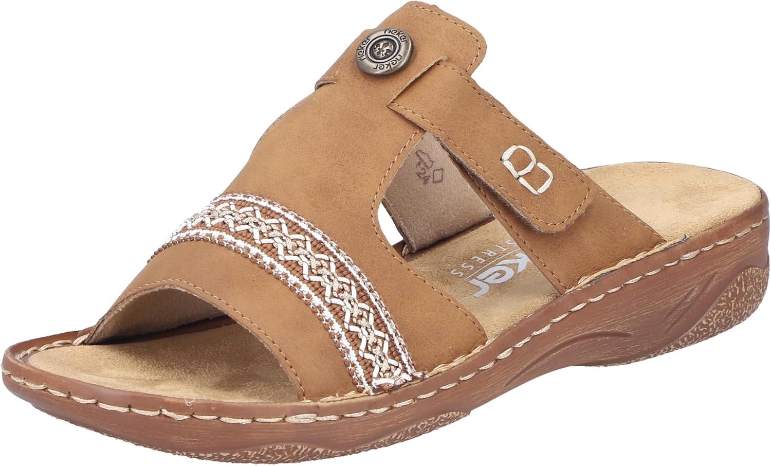 Rieker Dames Mules V2850 Comfortabele Instappers Niet Gespecificeerd