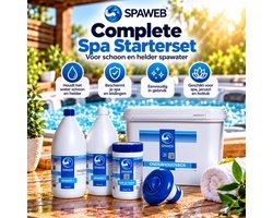 Spaweb Spa Starterset – Complete Onderhoudsset voor Spawater – Spa, Jacuzzi & Hottub