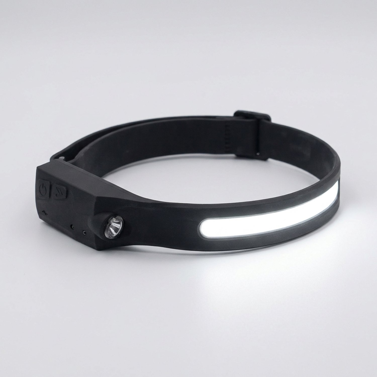 Horizont Hoofdlamp LED – 350 Lumen USB-C – IPX4 Hardlopen Kamperen Wandelen