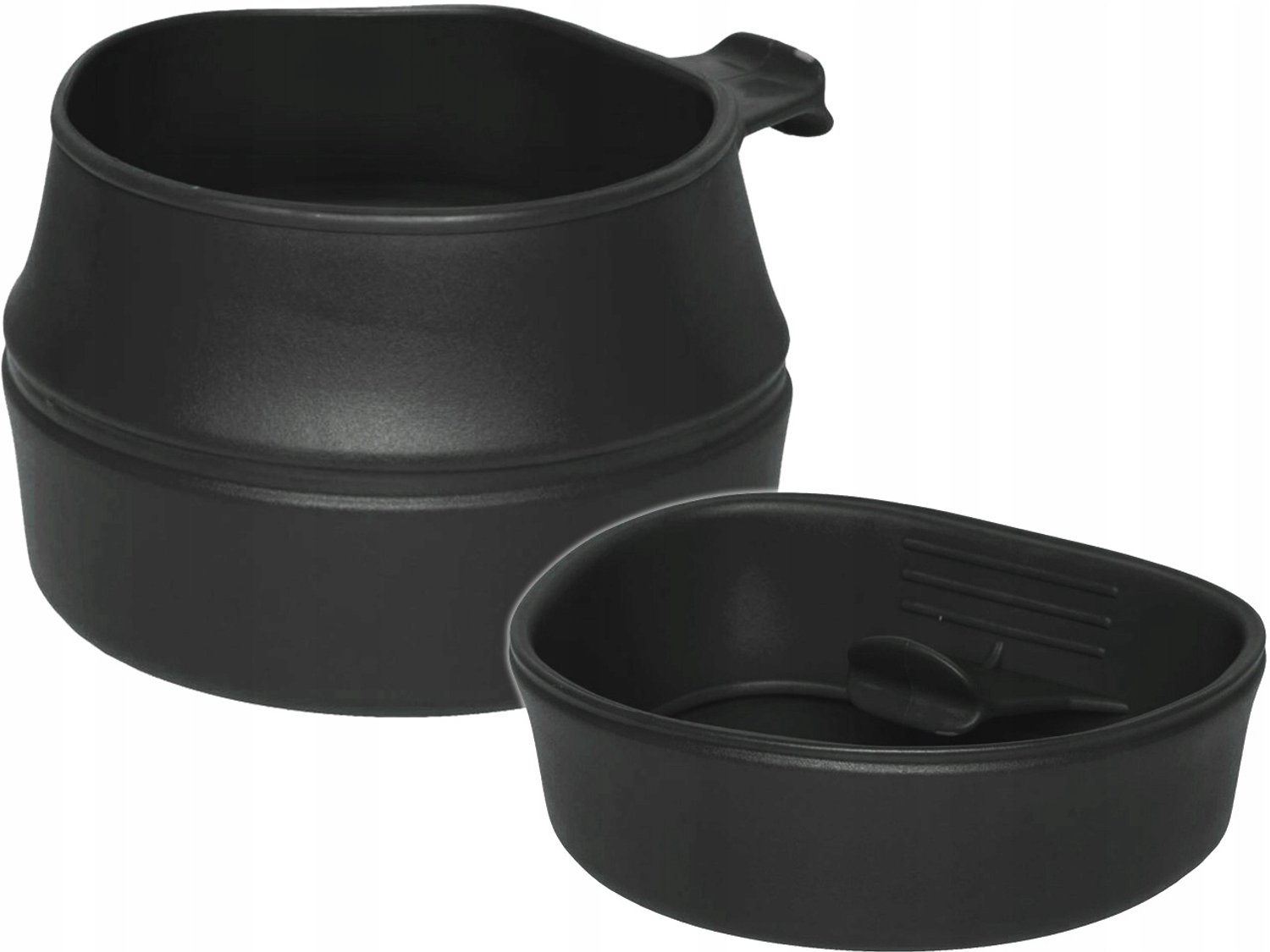 Wildo Fold-A-Cup Opvouwbare Beker - 250ml, Zwart
