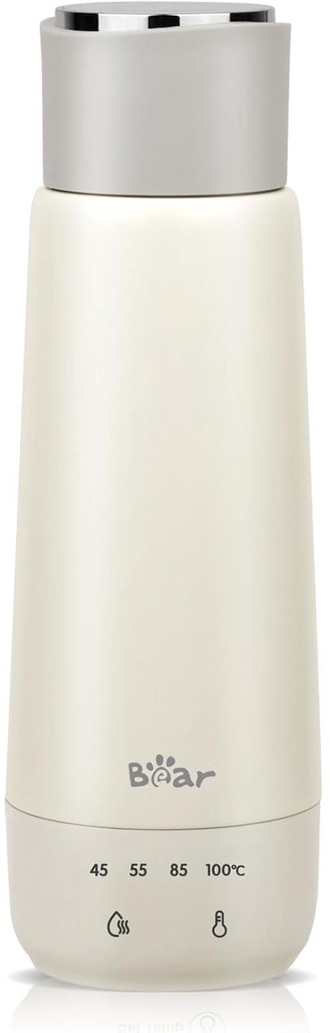 Elektrische Waterkoker - Dubbellaags RVS - 300 ml - Draagbare Snelle Verwarming - Voor Reizen