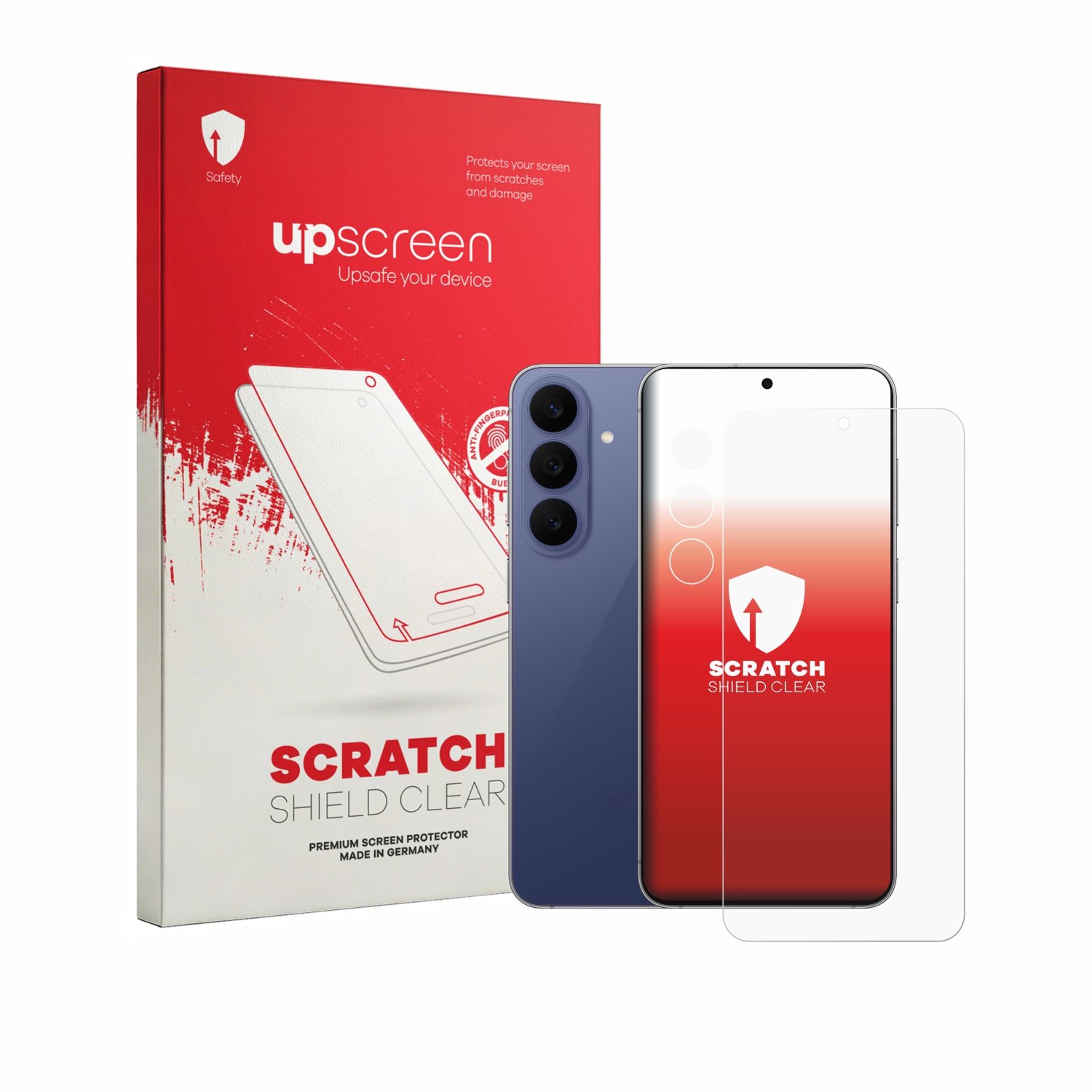 upscreen - Screenprotector voor Samsung Galaxy S26 FE (Voor+Camera) - Folie Beschermfolie transparant
