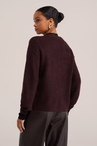WE Fashion Dames gebreid vest met structuur